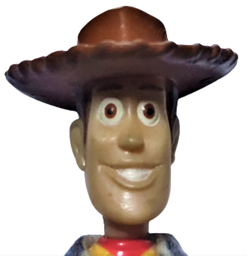 thumbWOODY MCDONALDS HAPPY MEAL 2000 TOY STORY JOUET WOODY OYUNCAK KOLLAR HAREKETLİ