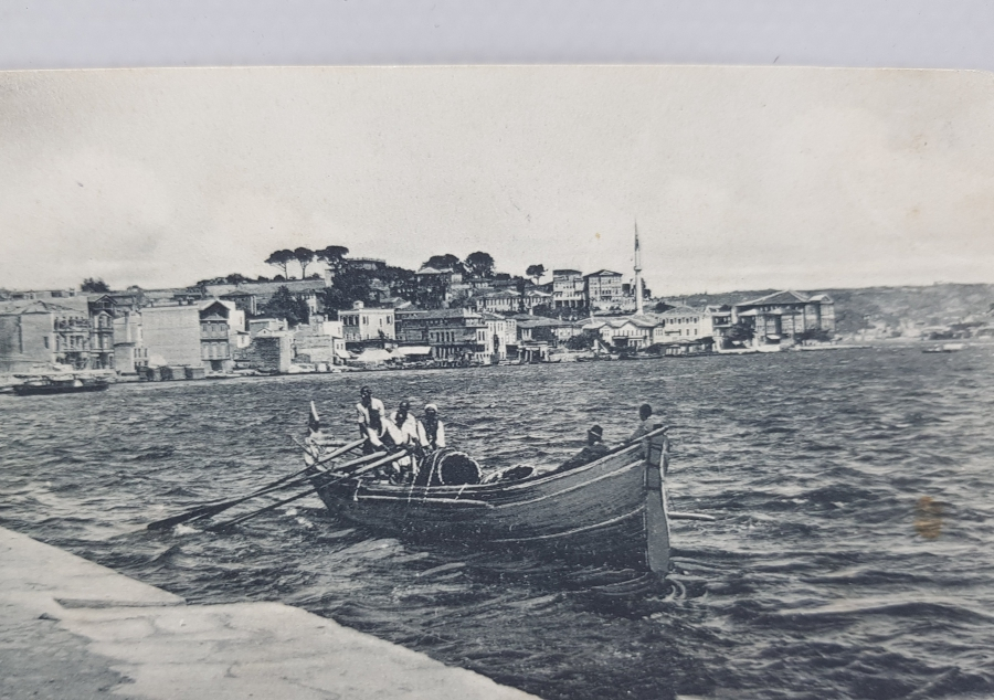 thumbOSMANLI KARTPOSTAL: İSTANBUL ARNAVUTKÖY SAHİLİ