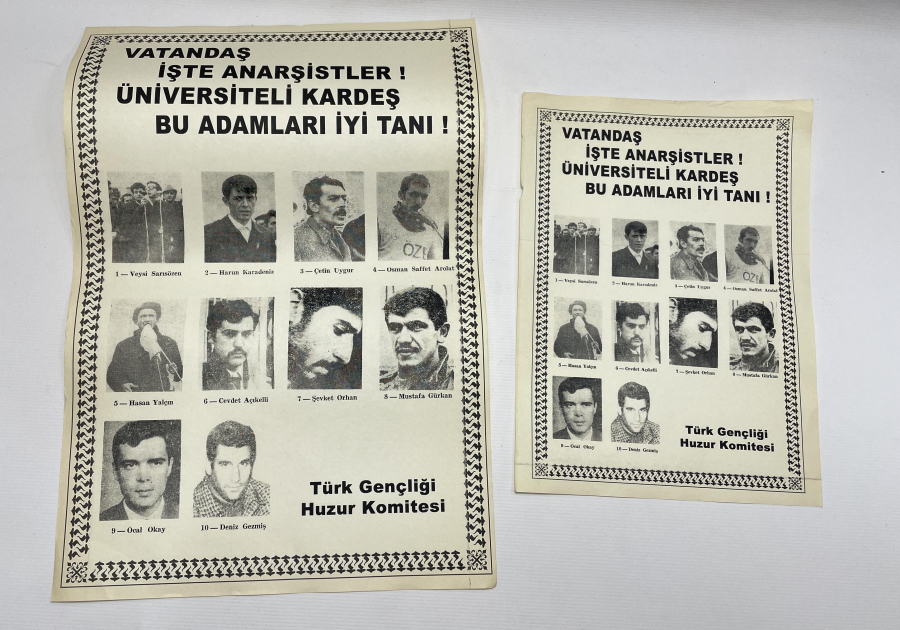 1970 LERDEN ÇOK NADİR 2 ADET SİYASİ AFİŞ