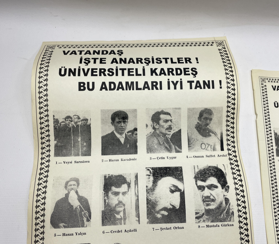 thumb1970 LERDEN ÇOK NADİR 2 ADET SİYASİ AFİŞ