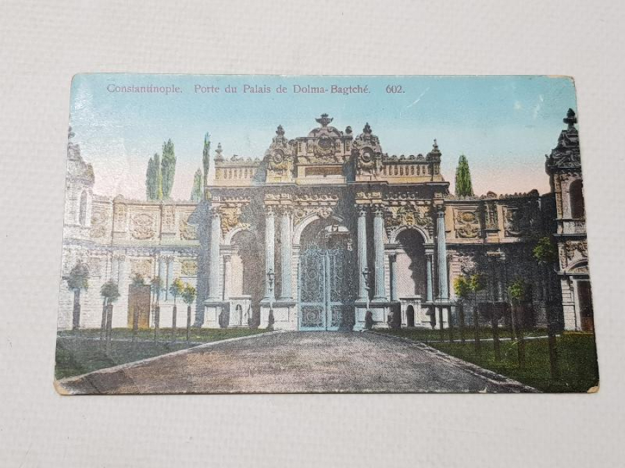 CONSTANTINOPLE PORTE DU PALAIS DE DOLMA-BAGTCHE